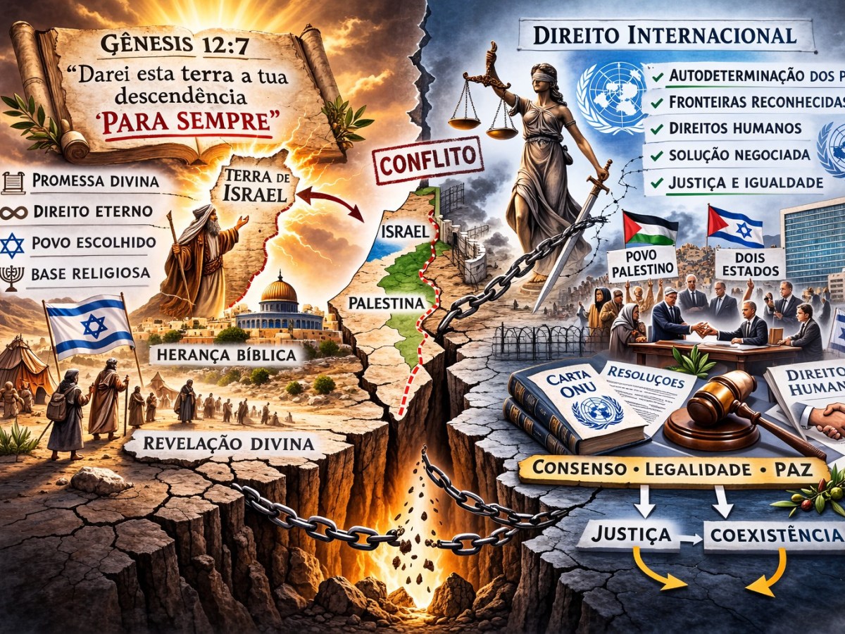 A Bíblia ou o Direito Internacional?